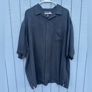 Nat Nast Men's Black 2X Short Sleeve Shirt
